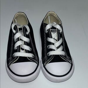 Converse Kids Black and White Sneakers